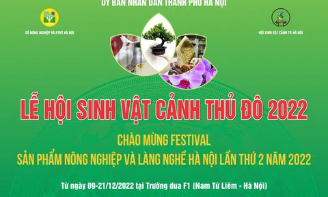 Hàng ngàn tác phẩm Sinh Vật Cảnh độc đáo tham gia Festival Sản phẩm Nông nghiệp và Làng nghề Hà Nội lần II- 2022