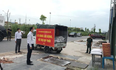 Hà Nội: Phường Đại Mỗ - Lá cờ đầu đảm bảo an sinh xã hội trên mặt trận chống dịch Covid-19