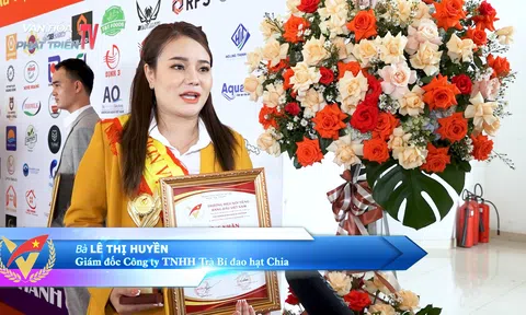 Thương hiệu Trà Bí đao hạt Chia đạt Top 10 "Thương hiệu nổi tiếng hàng đầu Việt Nam" năm 2022