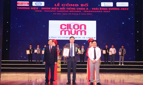 Cilonmum vinh danh tại Tôn vinh thương hiệu tiêu biểu Châu Á Thái Bình Dương 2022