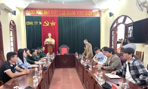 Hội nhà báo tỉnh Gia Lai:  Tổ chức đoàn cán bộ, nhà báo đi tìm hiểu, tác nghiệp tại Công ty 74- Binh đoàn 15