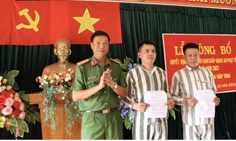 Trại giam Gia Trung: Giảm án cho hơn 800 phạm nhân dịp Tết nguyên đán Giáp Thìn- 2024