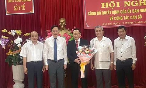 Gia Lai: Có tân Giám đốc Sở Y tế