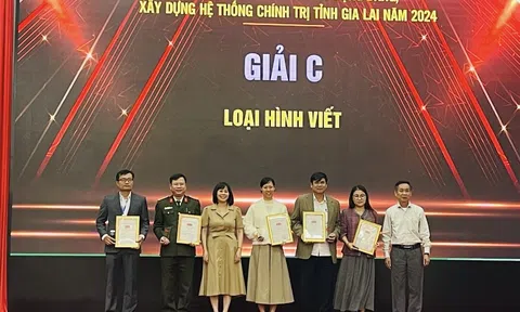 Tạp chí điện tử Văn hóa và Phát triển đạt giải Ba Cuộc thi Báo chí với công tác xây dựng Đảng