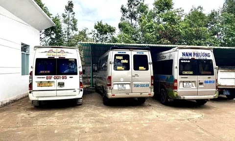 Gia Lai: 3 xe khách 16 chỗ tạt đầu, tranh giành khách bị phạt gần 150 triệu đồng