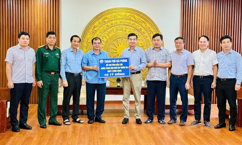 Hải Phòng: Hỗ trợ 40 tỷ đồng và nhu yếu phẩm cho người dân Đắk Lắk ứng phó mưa lũ