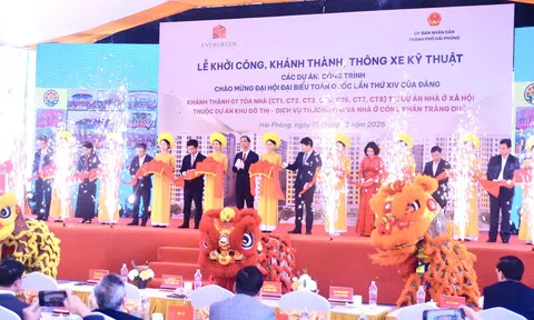 Hải Phòng: Khởi công, khánh thành 13 công trình chào mừng Đại hội XIV của Đảng