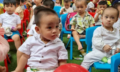 Hà Nội: Trường Mầm non Hoa Thủy Tiên 2 tổ chức khai giảng năm học mới 2022 - 2023