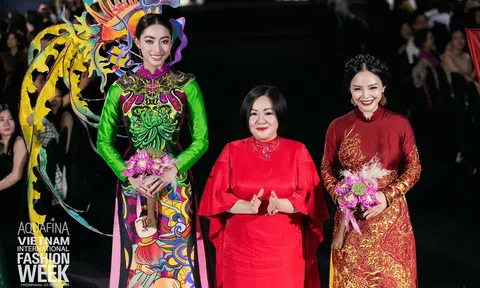 NTK Vũ Lan Anh tái hiện Di sản văn hóa Bắc Bộ qua bộ sưu tập Hoa cúc và mặt trời Đại Việt