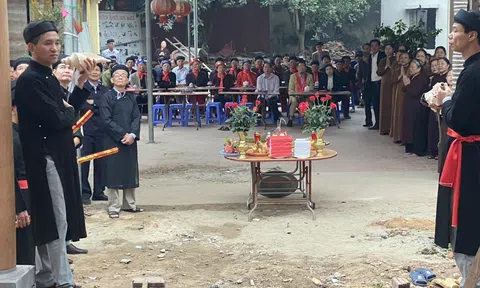 Phú Lương, Hà Đông: Cất nóc chùa Sùng Phúc Bắc Lãm hạng mục nhà khách, nhà Ni