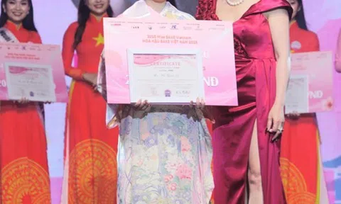 Hà Thị Cẩm Lệ trở thành Á hậu 1 Miss Sake Việt Nam 2023