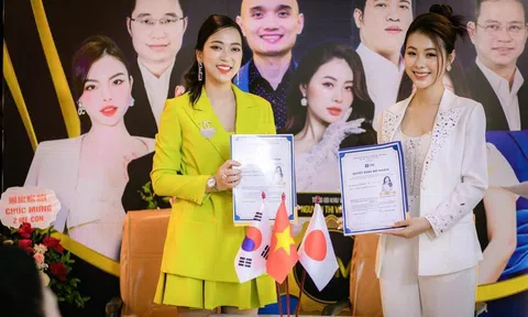 Hoa khôi Trường Đại học Thuỷ lợi năm 2023 Nguyễn Thị Vân Anh được bổ nhiệm làm Tổng Giám đốc khu vực của Hãng mỹ phẩm LNV