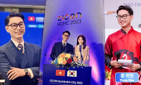 Quán quân The TVFACE Trọng Hiền xuất hiện cùng Nữ MC Hàn Quốc nổi tiếng