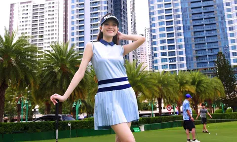 Nhan sắc người đẹp Quảng Ngãi là đại sứ giải Golf mùa hè Phú Quốc 2023