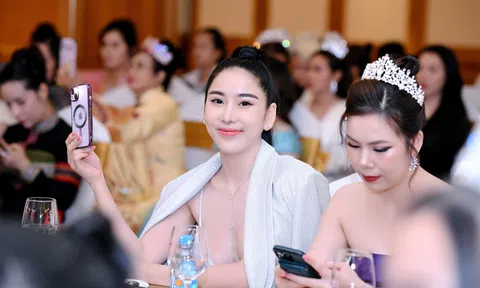 Hoa hậu Trịnh Thanh Hồng khoe sắc vóc gợi cảm tại sự kiện