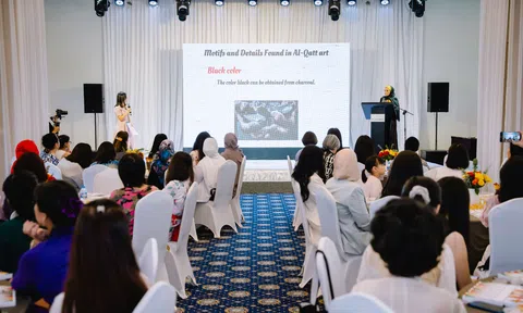 Hà Nội: Đại sứ quán Vương quốc Saudi Arabia tổ chức sự kiện giới thiệu về nghệ thuật Al-Qatt Al-Asiri
