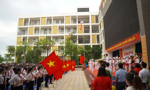 Hà Nội: Lễ khai giảng năm học mới 2023 – 2024 tại Trường THCS Phú Cường