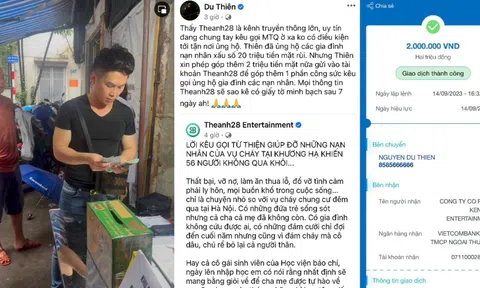 Ca sĩ Du Thiên và sự ấm áp tình người sau trận “bão lửa” tại Hà Nội