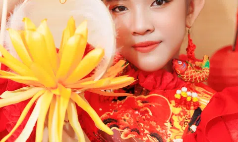 Bùi Hồ Ái My cực chất trong bộ ảnh đón Trung thu của NTK Tạ Linh Nhân