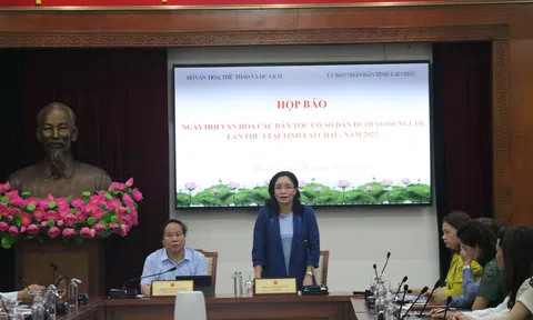 Họp báo Ngày hội văn hóa các dân tộc có số dân dưới 10.000 người lần thứ I tại tỉnh Lai Châu năm 2023