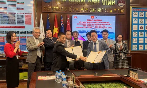 Tập đoàn Anh Vinh và Trường Cao đẳng Lê Quý Đôn hướng đến đào tạo chất lượng cao - cam kết 100% sinh viên ra trường có việc làm