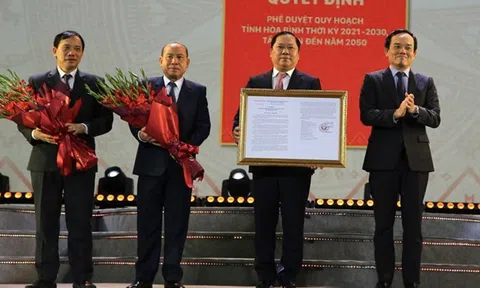 Công bố Quy hoạch tỉnh Hòa Bình thời kỳ 2021 - 2030, tầm nhìn đến năm 2050