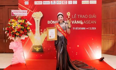 Host Khiết Trân trở thành đại sứ truyền thông “Bông hồng vàng ASEAN 2024”
