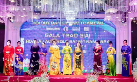 Hoa hậu Áo dài quý bà Việt Nam 2024: Tôn vinh những người đẹp quảng bá áo dài truyền thống dân tộc