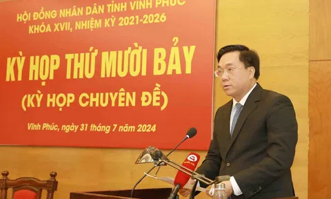 Thủ tướng phê chuẩn kết quả bầu tân Chủ tịch UBND tỉnh Vĩnh Phúc
