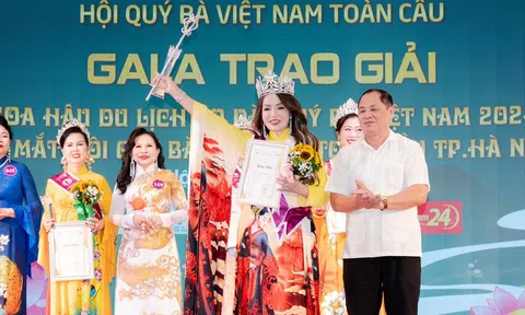 Hoa hậu Du lịch áo dài quý bà Việt Nam 2024 đã tìm ra chủ nhân xứng đáng