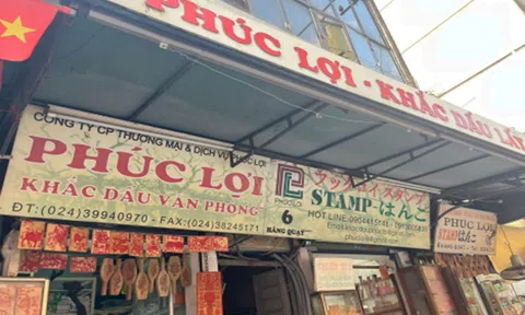 Dấu mộc thủ công giữa kỷ nguyên số