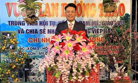 Nguyễn Văn Dương anh thợ mộc đổi đời nhờ Hoa lan!