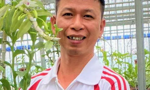 Nguyễn Phương Hồng, chủ Vườn Lan Lê Sơn (Hòa Bình) và niềm vui với nghề trồng hoa phong lan