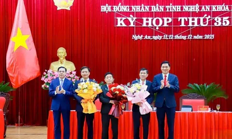 Nghệ An: Ông Thái Văn Thành được bầu giữ chức Phó Chủ tịch UBND tỉnh