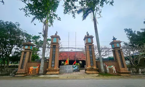 Nghệ An: Đền Trung Chính – địa chỉ đỏ giáo dục truyền thống yêu nước ở Đại Huệ