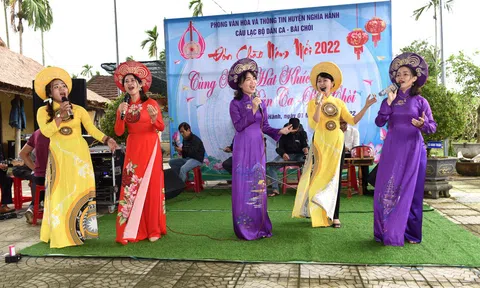 Sức sống mới ở một câu lạc bộ Dân ca - Bài chòi huyện Nghĩa Hành