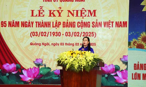 Quảng Ngãi: Tổ chức trọng thể kỷ niệm 95 năm Ngày Thành lập Đảng Cộng sản Việt Nam