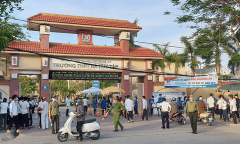 Nghệ An: Kỳ thi tuyển sinh vào lớp 10 THPT diễn ra an toàn, đúng quy chế