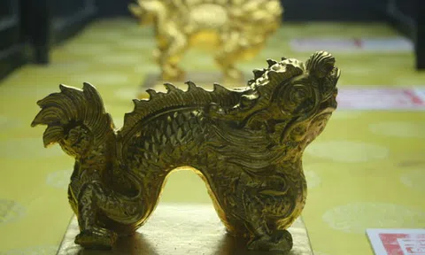 Cận cảnh ấn vàng triều Nguyễn