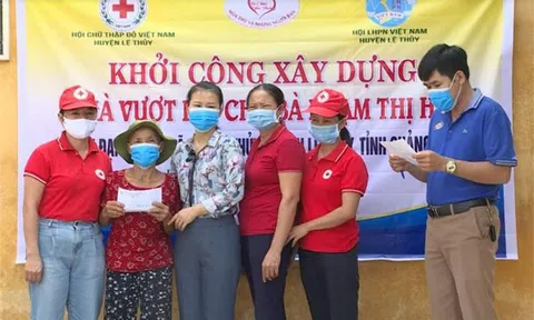 Quảng Bình: Khởi công xây dựng "Nhà vượt lũ" cho đối tượng thương binh tại huyện Lệ Thủy