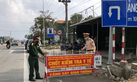 Quảng Ngãi: Kích hoạt 4 chốt kiểm tra y tế phòng dịch Covid-19
