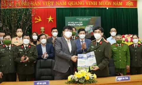 Quảng Bình: Ký kết quy chế phối hợp đảm bảo ANTT lĩnh vực du lịch