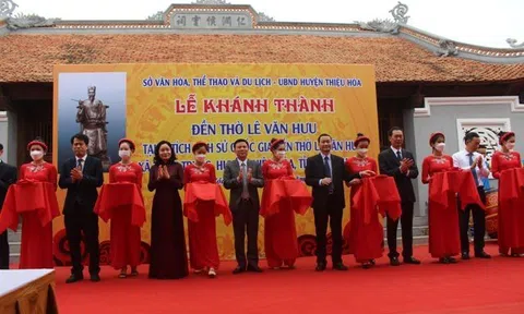 Thanh Hóa: Kỷ niệm 700 năm ngày mất nhà sử học Lê Văn Hưu