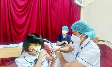 Nghệ An: Hơn 32 nghìn trẻ từ 5 - 11 tuổi đã tiêm vắc-xin phòng Covid-19