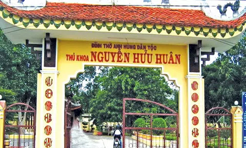 Công ty cổ phần đầu tư Tập đoàn Phương Trang -FUTA Group: Hỗ trợ 10 tỷ đồng tu bổ, tôn tạo di tích Đền thờ AHDT Thủ khoa Nguyễn Hữu Huân