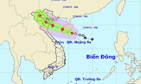 Bắc Bộ và Trung Bộ có nơi mưa to, áp thấp nhiệt đới có thể mạnh lên thành bão