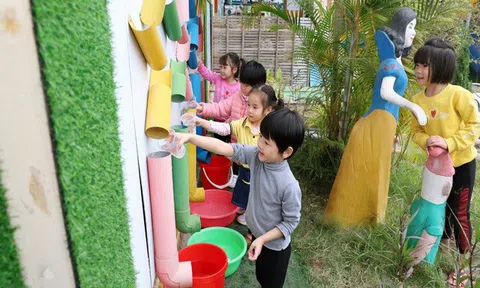 Thị xã Phú Thọ bậc học Mầm non nhiều khởi sắc