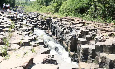 Gia Lai: Phát hiện suối đá cổ độc đáo
