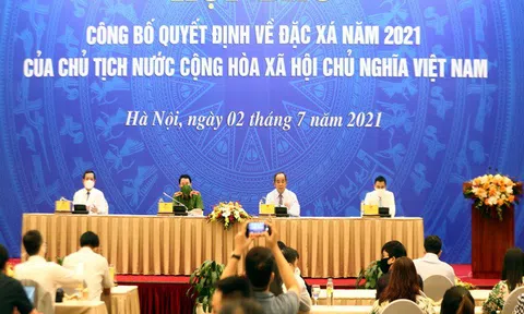 Công bố Quyết định của Chủ tịch nước về đặc xá năm 2021