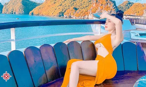 Hot girl Phạm Ngọc Linh và sắc vóc 'hoa nhường nguyệt thẹn’